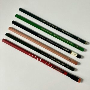 Artist’s Luxury Pencils 6-Pack (2B - Soft)